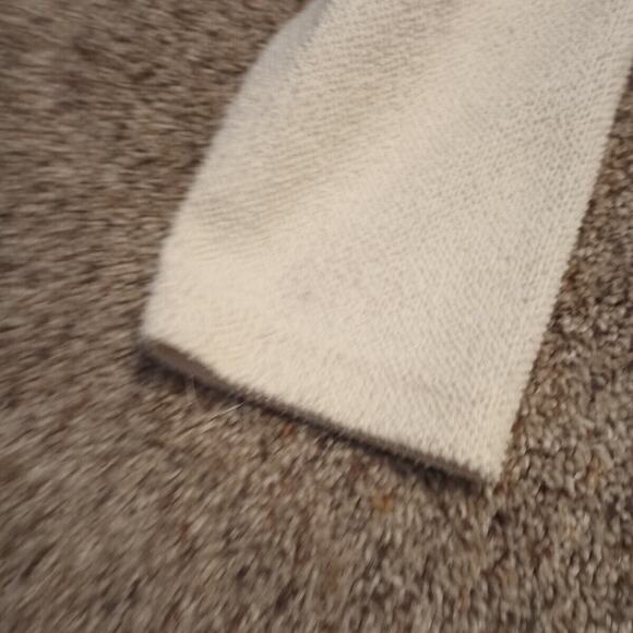 Vtg Art Unlimited Cardigan Terry Cloth Sweatshirt Womens Flowers Birds XL 90s - Picture 7 of 13